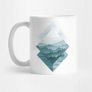 Abstract landscape art Mug